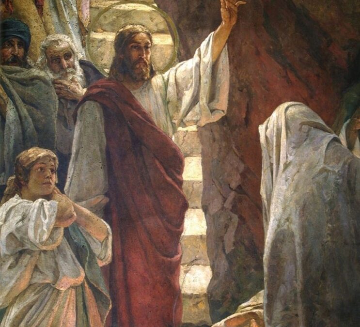 Sa sestrom Martom, sestrom Marijom i bratom Lazarom (Iv 11,19-27)